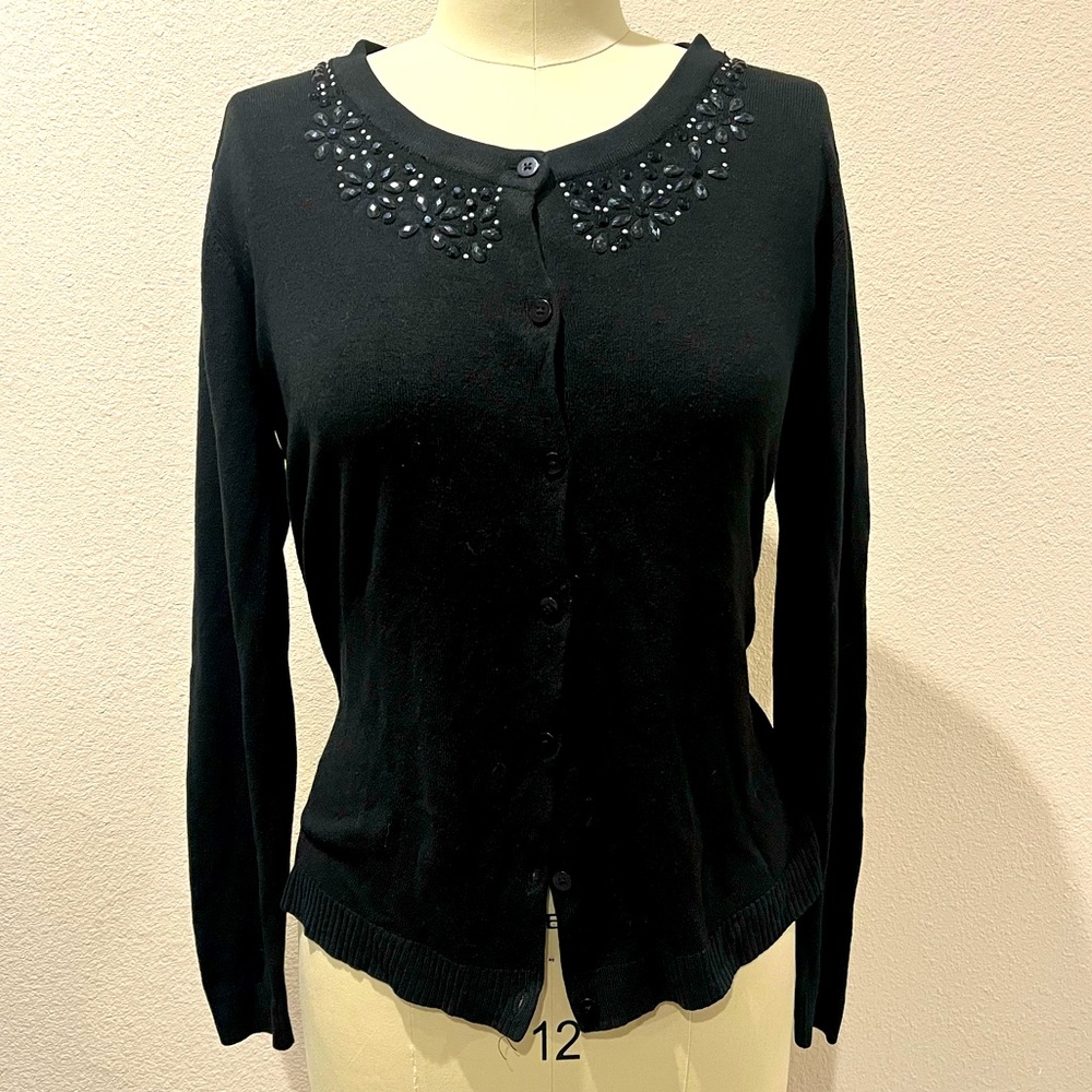 Black Cardigan button up